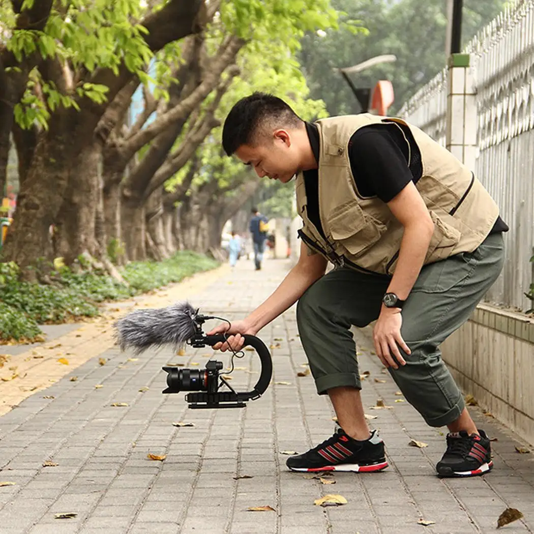 

Durable Practical Non-slip Stable C-shape Camera Handheld Non-slip, Stabilizer DV As Picture Home, Outdoor DV