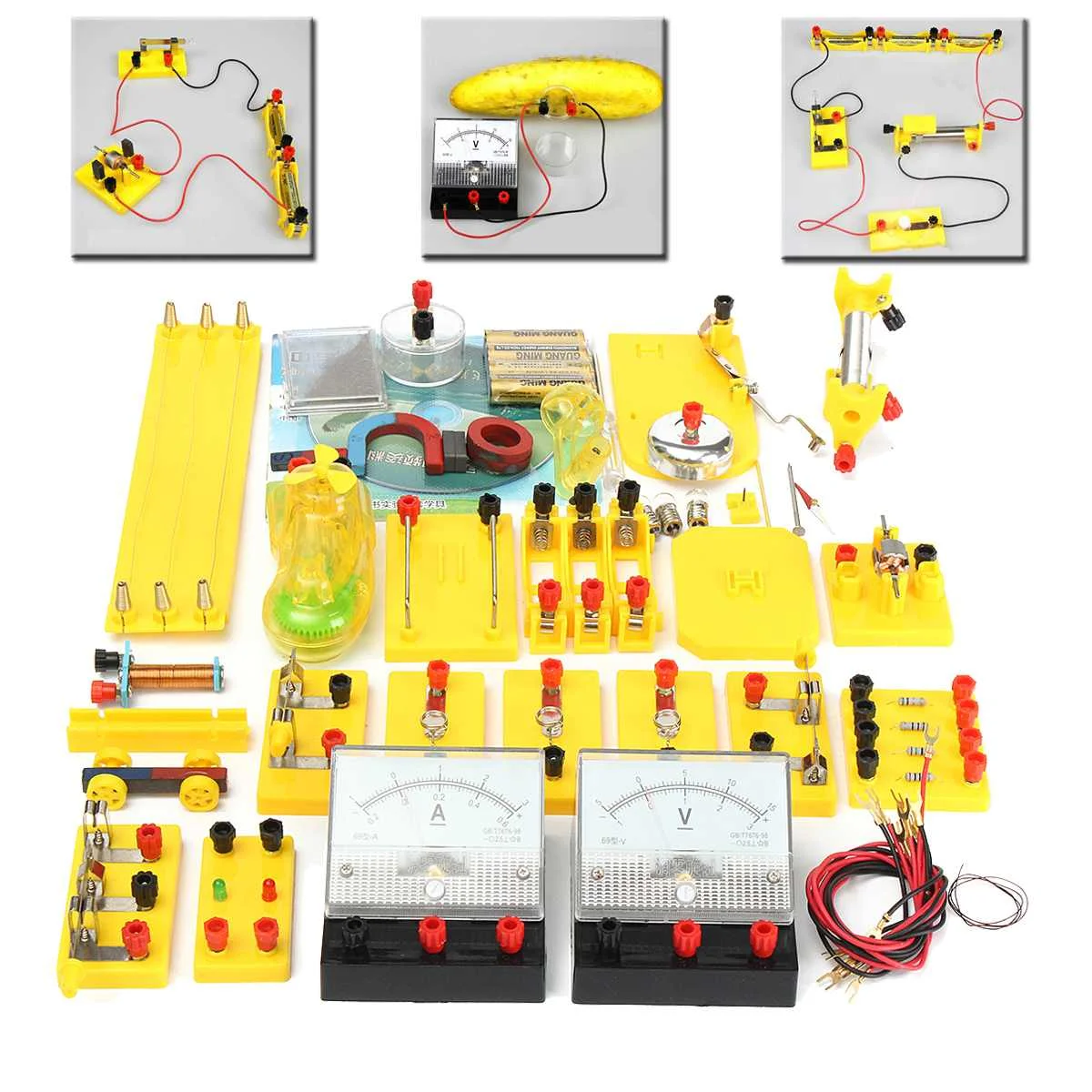 

Physics Experiments Electricity Learn Test Electromagnetic Physics Equipment DIY Science Experiment for Student Children