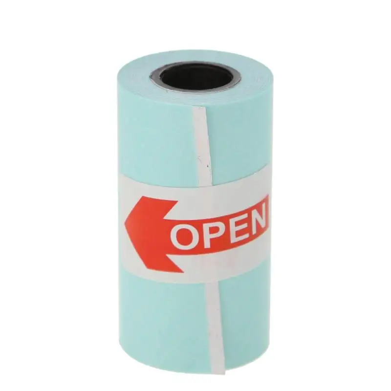 3 Rolls Thermal Printing Sticker Paper Adhesive Photo Paper for Mini Pocket Photo Printer