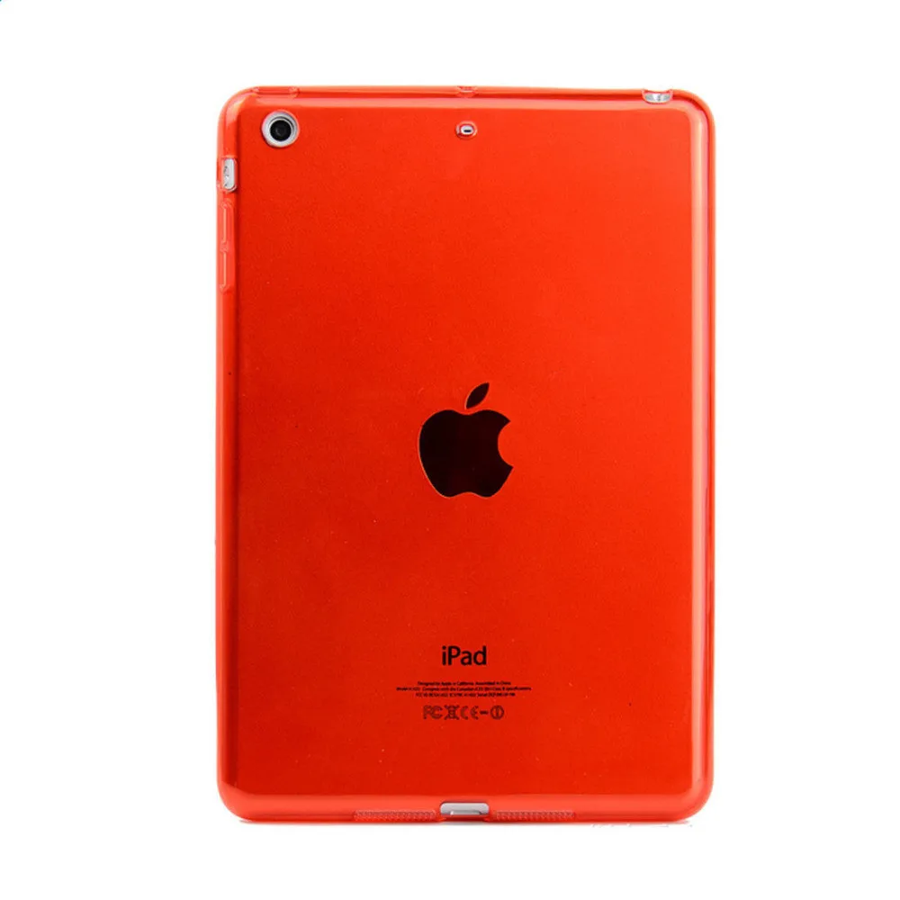 Прозрачный силиконовый чехол для iPad Mini 1 2 3 4 7 9 дюйма|Чехлы планшетов и