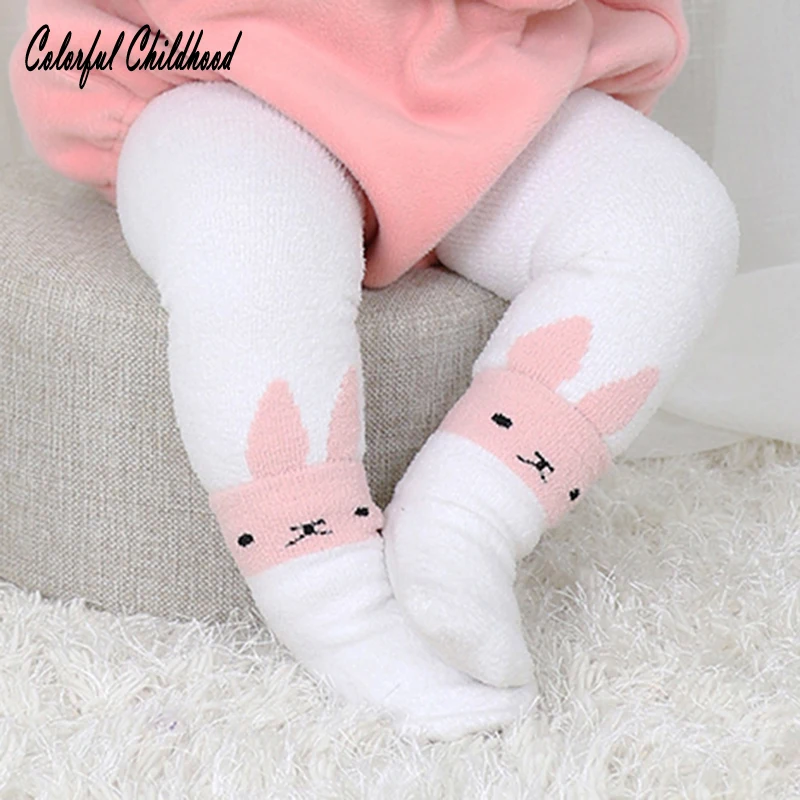 Winter warm sleeping socks baby boy/girls cartoon bunny/panda design