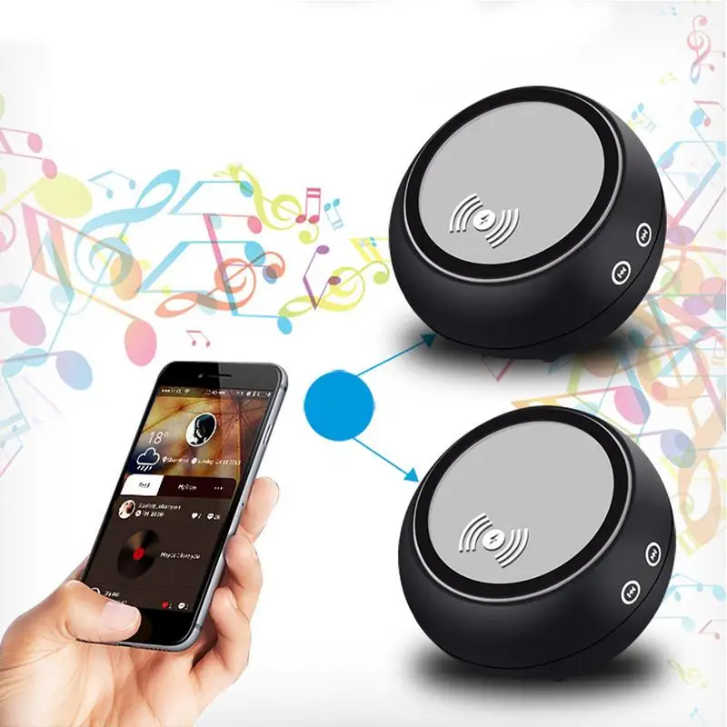 7,5 Вт Mini Bluetooth Динамик Портативный Беспроводной Динамик звук Системы 3D музыке стерео объемного Поддержка Bluetooth, TF AUX USB