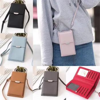 

Bakeey Cell Phone Under 5.5 inch bags case Women Large Capacity PU Leather phone pouch Wallet credit card for iPhone XS Xiaomi 8