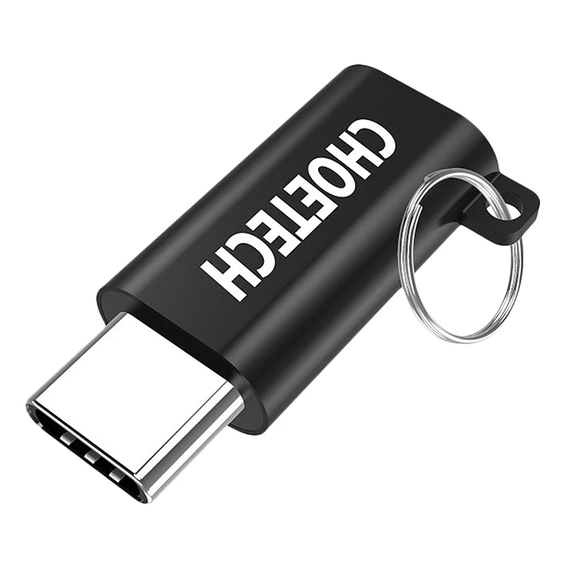 Choetech Usb C адаптер к Micro кабель конвертер соединитель 56 резистор для Google Pixel samsung S8 с