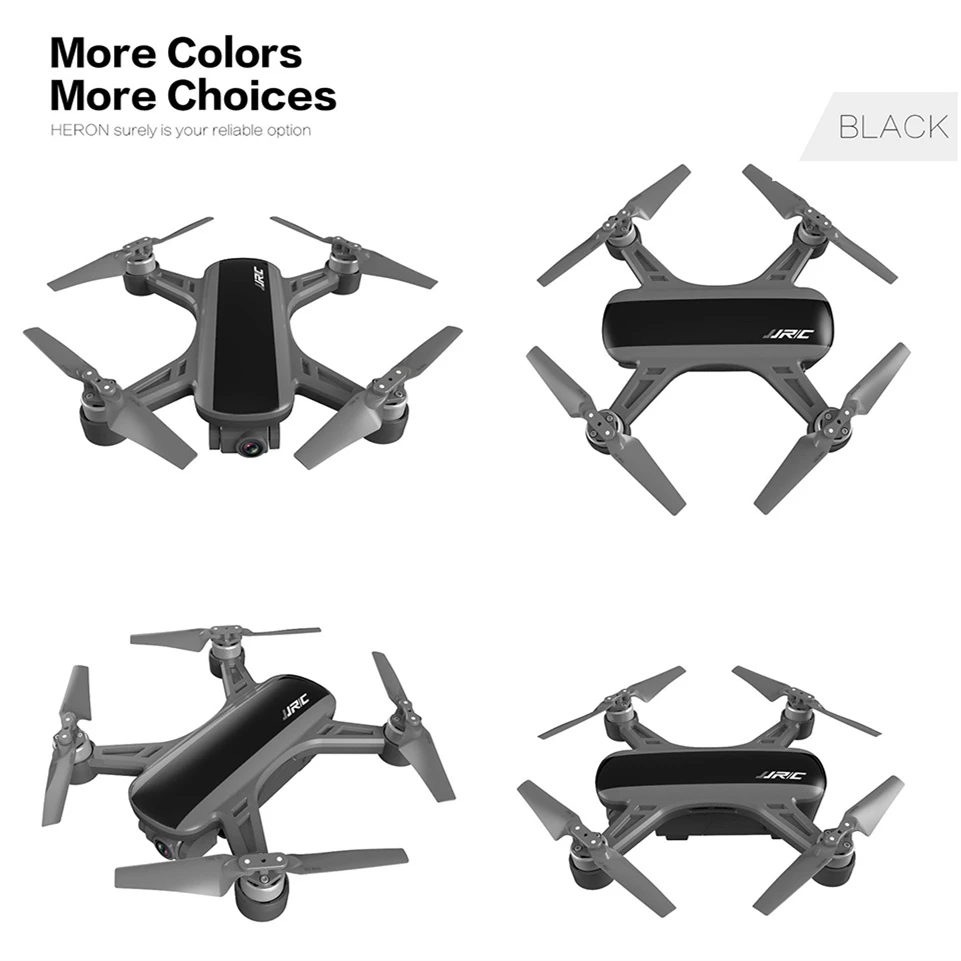 JJRC X9 5G Brushless WiFi FPV RC Drone - 1080P HD Camera GPS Optical Flow Positioning Altitude Hold Follow Tap to Fly Quadcopter