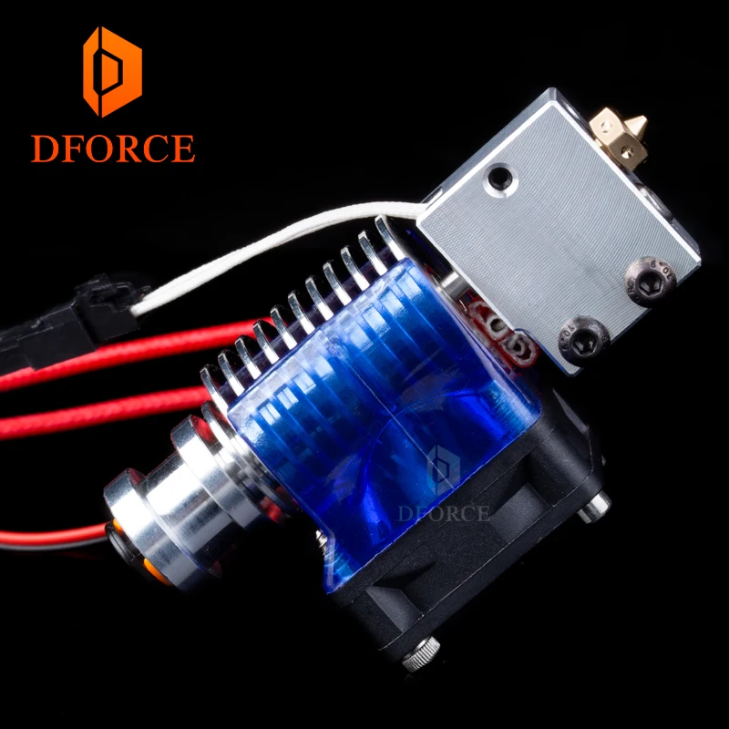 

DFORCE v6 Volcano hotend 12V/24V remote Bowen print J-head Hotend and cooling fan bracket for E3D HOTEND for PT100