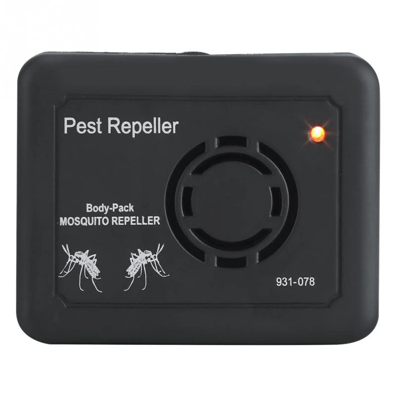 

Outdoor Portable Electronic Ultrasonic Mosquito Repeller Camping Indoor Pest Control Anti Rat Mouse Spider Pest Mosquito Repel