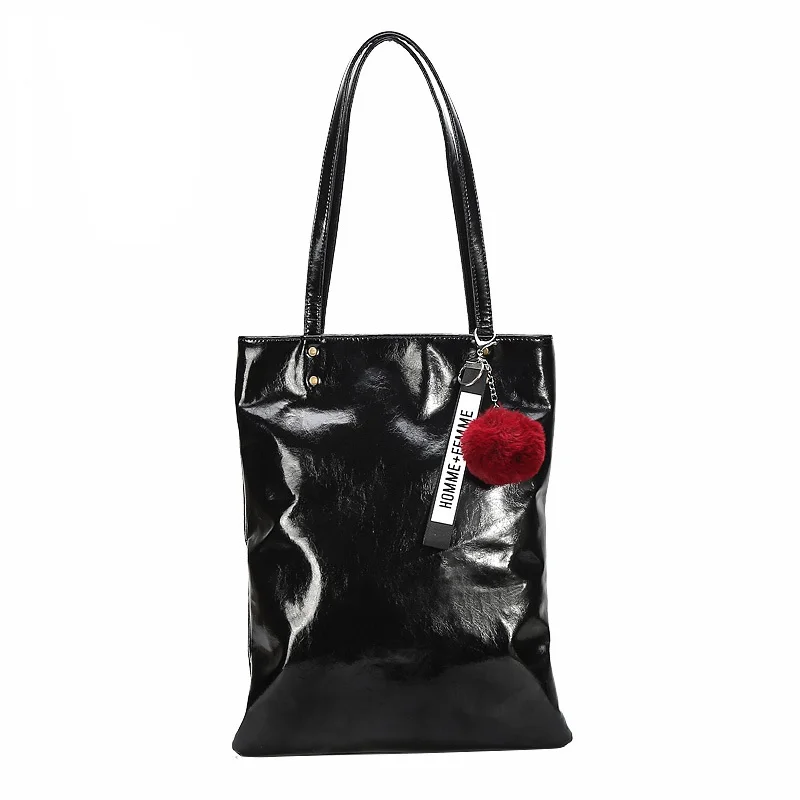 Роскошные сумки известных дизайнеров женские Модные ПУ кожаные сумки на плечо большая емкость хозяйственная сумка с Hairball Tote Сумки