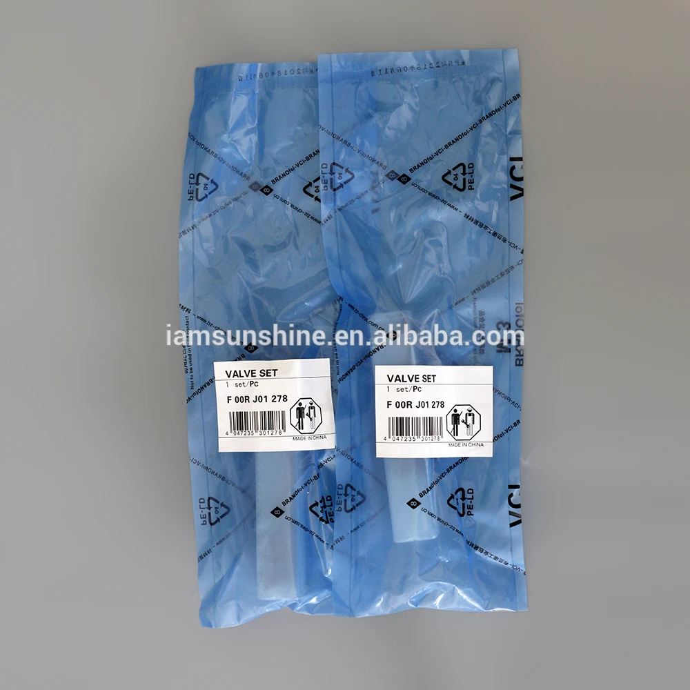 Комплект клапанов форсунки дизельного топлива F00RJ01278 0445120057 0445120075 0445120346