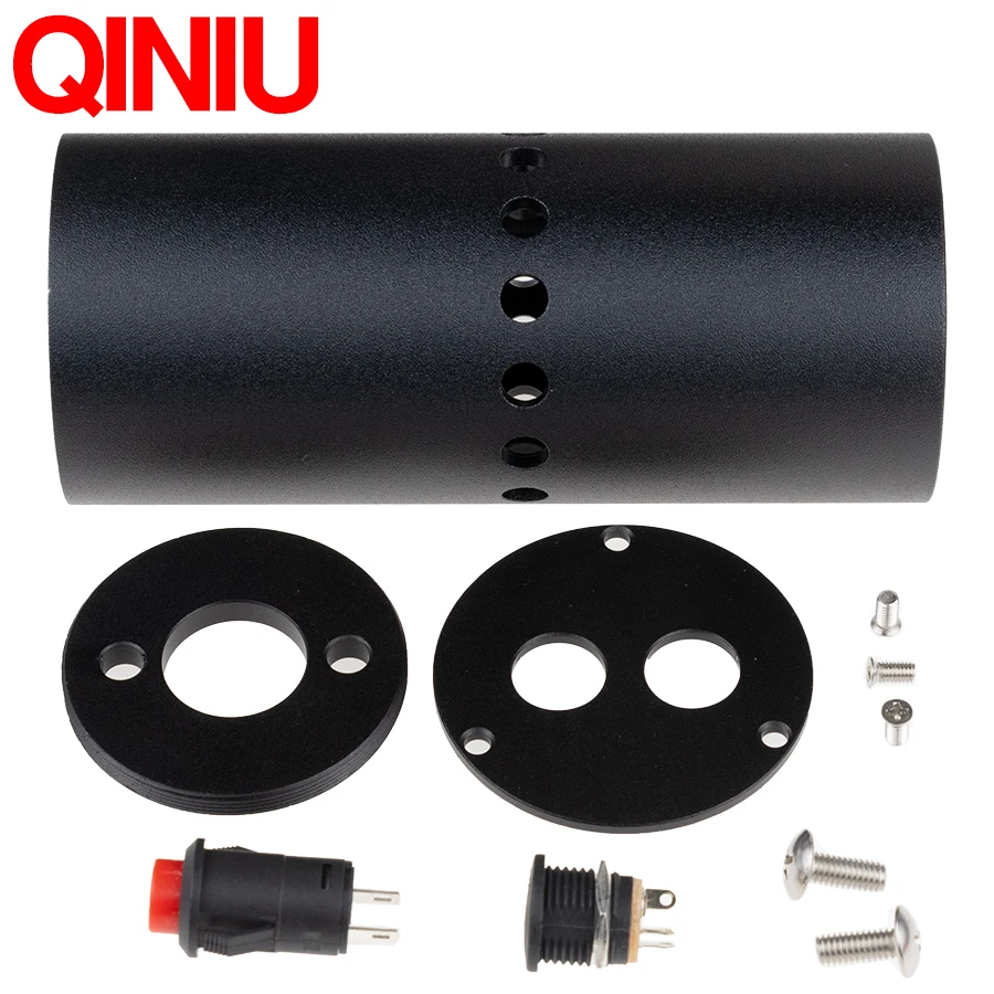 775 Black aluminum alloy electric drill shell kit motor micro model assembly DIY hand accessories | Инструменты