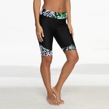 Летние шорты для плавания для женщин, плюс размер, облегающие шорты для серфинга длиной до колена, одежда для плавания, бразильские купальные шорты, пляжная одежда 30