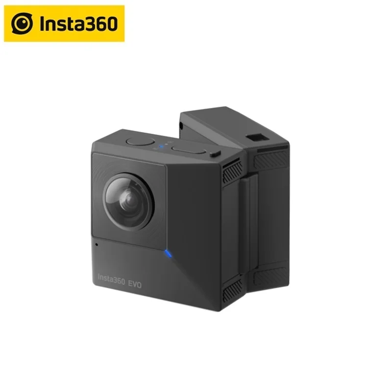 Insta360 EVO 5,7 K видео 180 3D Очки виртуальной реальности VR/панорамный Insta 360 Камера для устройств на базе Android и iPhone XS/Xs Max/XR/iPhone X/8/8 plus/7/7 plus/6s/6s плюс