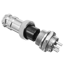 Электронный паяльник для подключения к GX12-5 разъем T12 воздушный мини авиационные мужские 12 мм, Фурнитура для бижутерии, паяльные наборы прочный