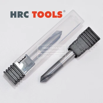 

T8-6Dx90ax50L 3 Flutes Carbide Chamfer TiAIN Coated EndMill 90 Degree End Milling Cutter Bit