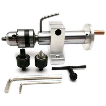 AliExpress - 16% Off: Multifunction Drilling Tailstock Live Center Silver Metal With Claw For Mini Lathe Machine Revolving Centre DIY Accessories