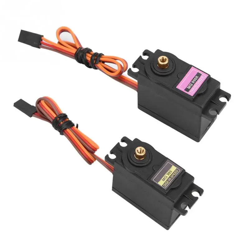 

Universal Upgrade RC Metal Gear 13Kg High Torque Analog Servo for RC Model Car / Boat / Robot MG995 MG996R Upgraded Fast