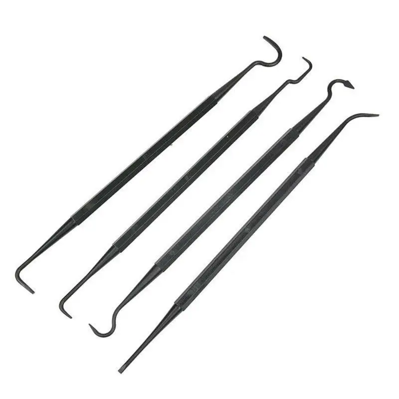 

4pcs/set Nylon Double Ended Pick Set Hunting Tactical Cleaning Tool Outdoor Portable Tube Cleaner Brush Hook Hunting Accessories