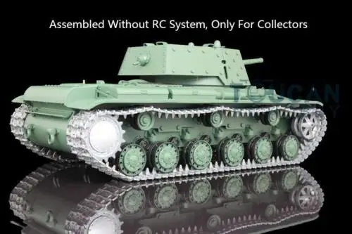 Henglong 1/16 советская KV 1 модель статического металлического бака 3878 W/O основная