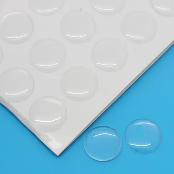 

DoreenBeads Resin Sticker Cobochons Epoxy Domes Round Clear 14mm Dia,1 Sheet(approx 140 PCs) (B22803) yiwu