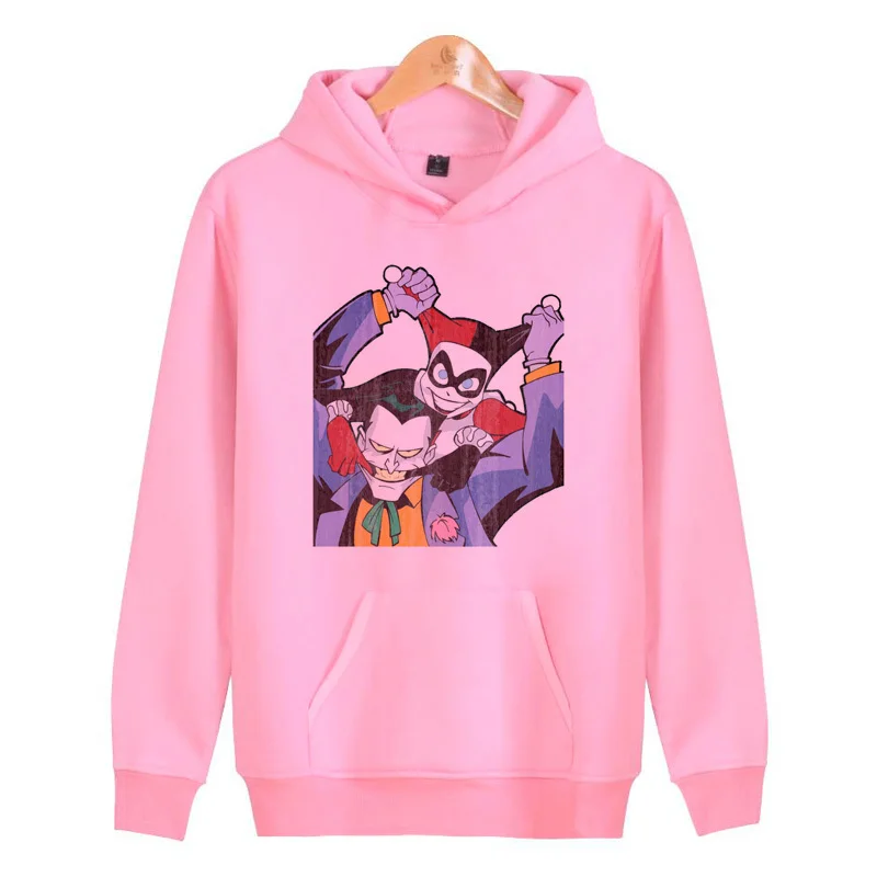 

harley quinn Spring Autumn Thin Hooded Hoodies Men/women 3d Sweatshirts With Cap Print Wizard Clown Printing Hoody Hoodies N7141