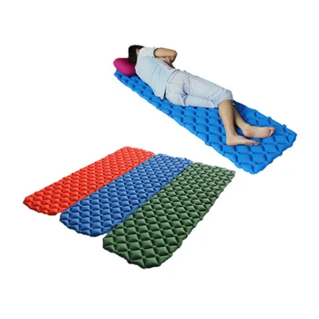 

Air Mattress Inflatable Bed For Tent Portable Ultralight Sleeping Pad Air Bed Moistureproof Pad Waterproof Outdoor Camping Mat