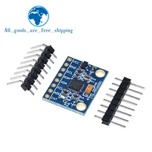 TZT GY-521 MPU-6050 MPU6050 Модуль 3 оси аналоговый гироскоп Датчики+ 3 оси акселерометр модуль