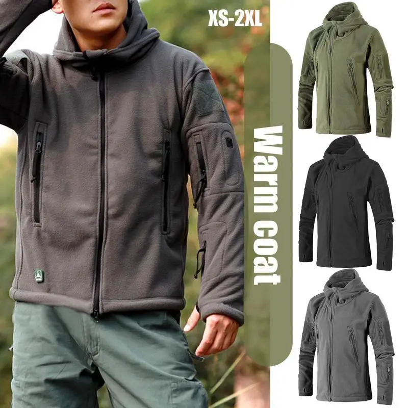 Preise Männer Jacke Mantel Military Tactical fleece jacke Uniform Soft Shell Casual Mit Kapuze Jacke Männer Thermische armee Kleidung