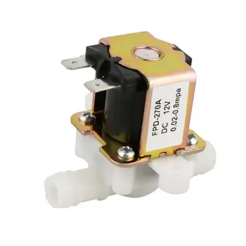 

Hot DC12V OD 12mm Electric Solenoid Valve Plastic Electromagnetic Valve Normally Closed Water Inlet Flow Switch fashion hot