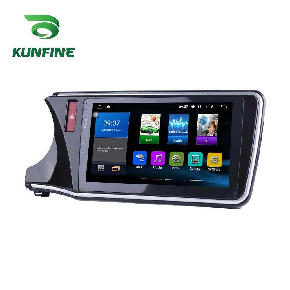 Восьмиядерный 1024*600 Android 8 1 автомобильный DVD GPS навигационный плеер Deckless стерео для
