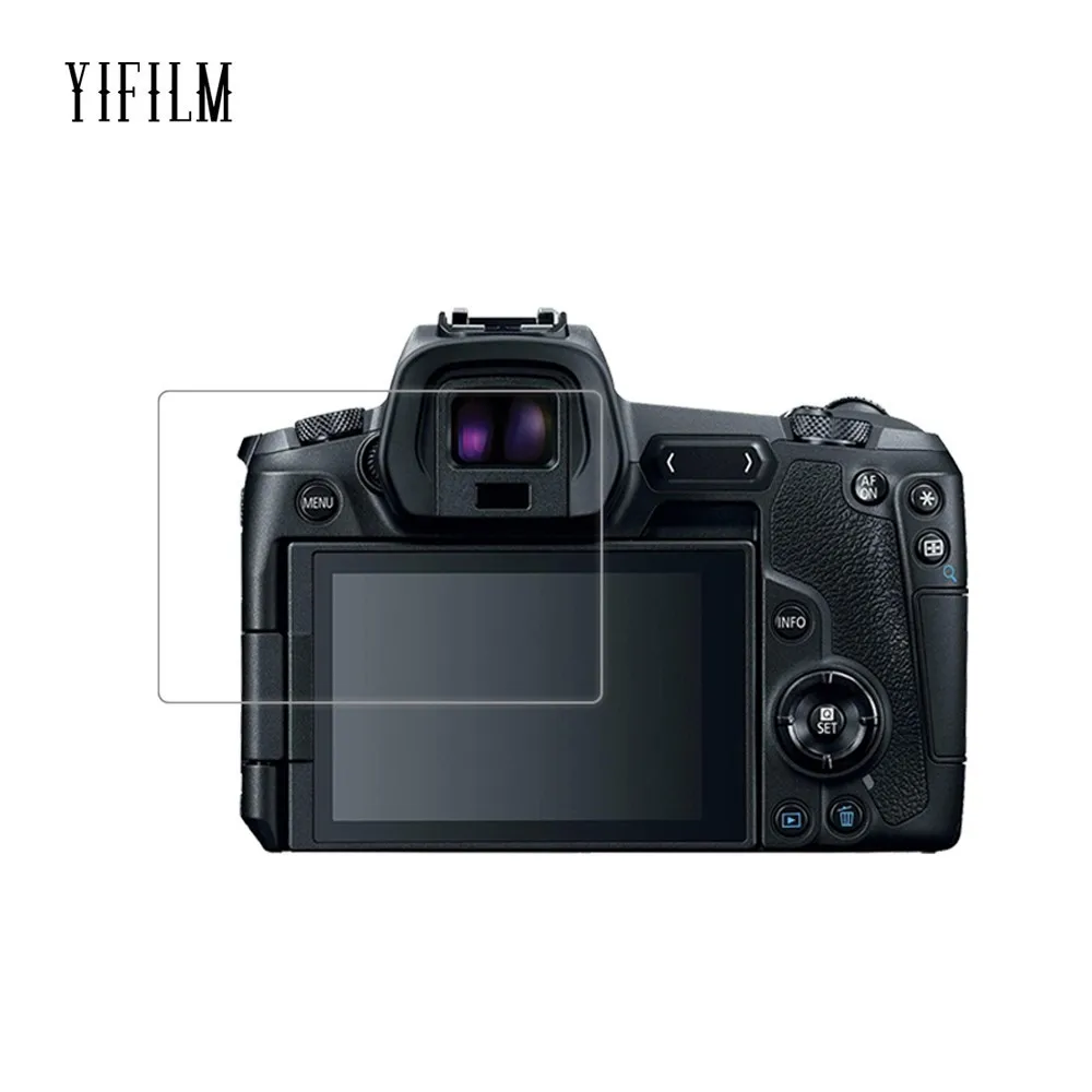 

0.26mm 2.5D 9H Clear Tempered Glass Screen Protector for Canon EOS R 70D 77D 9000D 600D 80D 6D Digital Camera Anti-Scratch Film