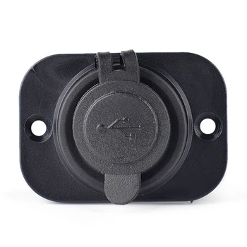 

Waterproof Dual USB Charger Motorcycle Cell Phone Charging Port 2.1A