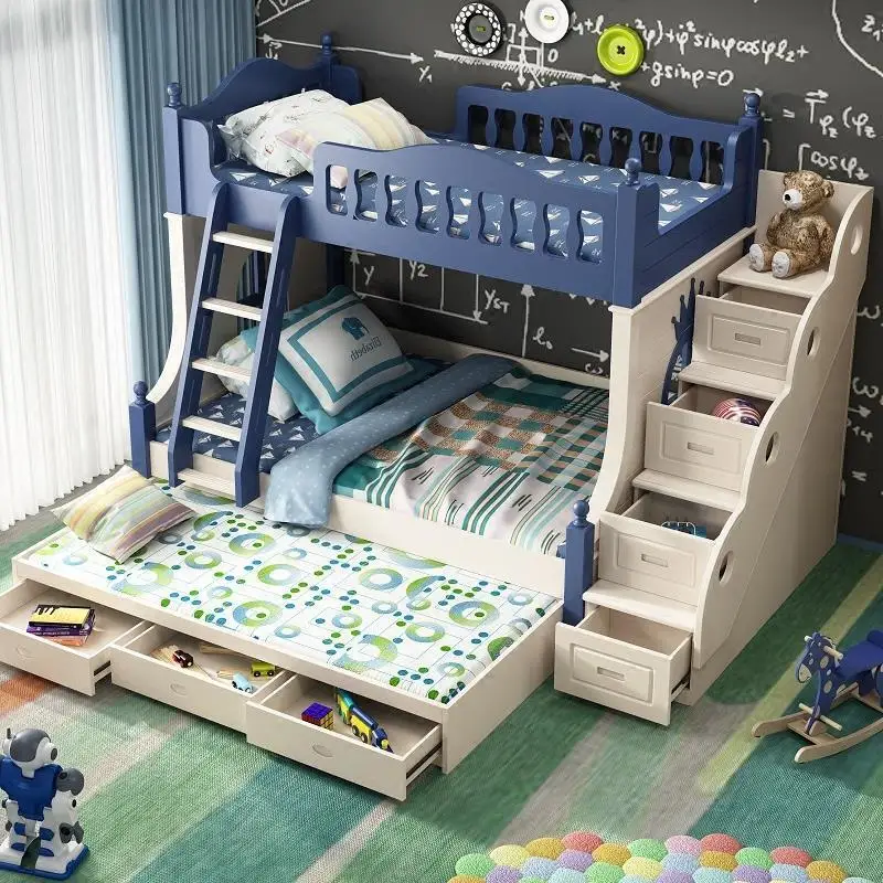 Infantil Lit Enfant Letto Matrimonio Ranza Room Box Tempat Tidur Tingkat De Dormitorio Mueble Moderna Cama Double Bunk Bed