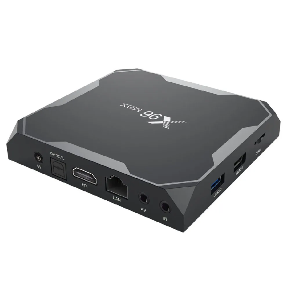 X96Max Smart Tv Box Android 8.1 Amlogic S905X2 Lpddr4 Quad Core