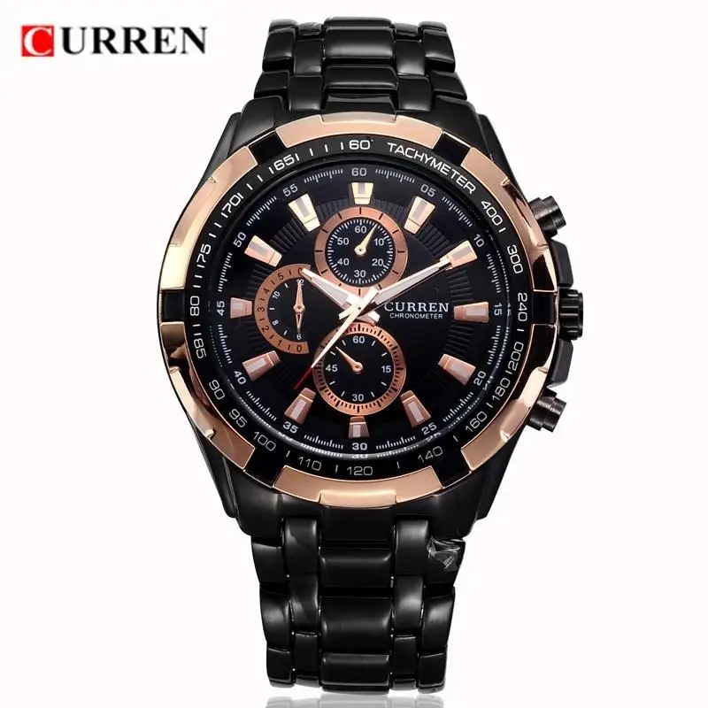 Reloj Hombre CURREN 8023 брендовые Простые Модные повседневные деловые часы мужские водонепроницаемые кварцевые мужские часы relogio masculino