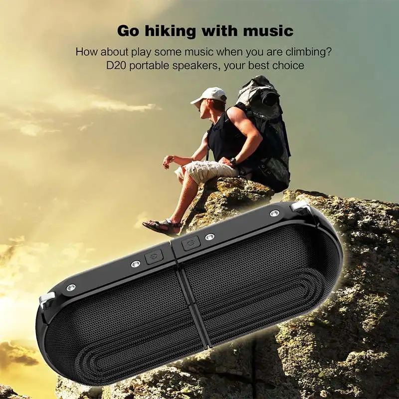OVEVO 20 Вт Большой мощный магнитный динамик Bluetooth двойные колонки домашние