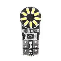 1 шт белый T10 18SMD 4014 3014 Светодиодный автомобильный горизонтальный Клин лампочка для подсветки номерного знака Лампы 12 V