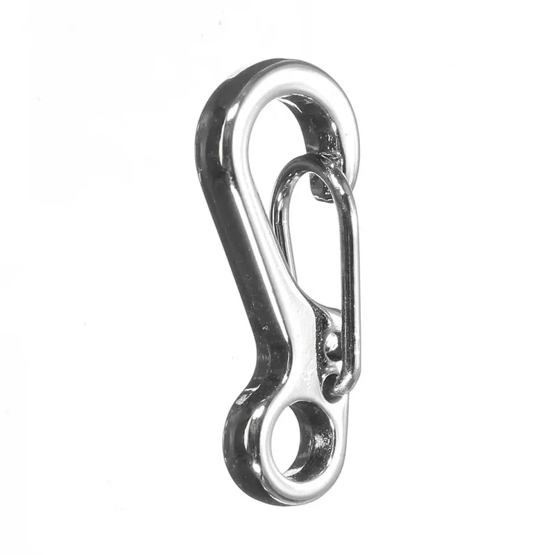 

MTGATHER 3Pcs/Lot EDC Carabiner Camp Snap Clip Hook Keychain Keyring Hiking Climbing Tool Zinc Alloy Top Quality