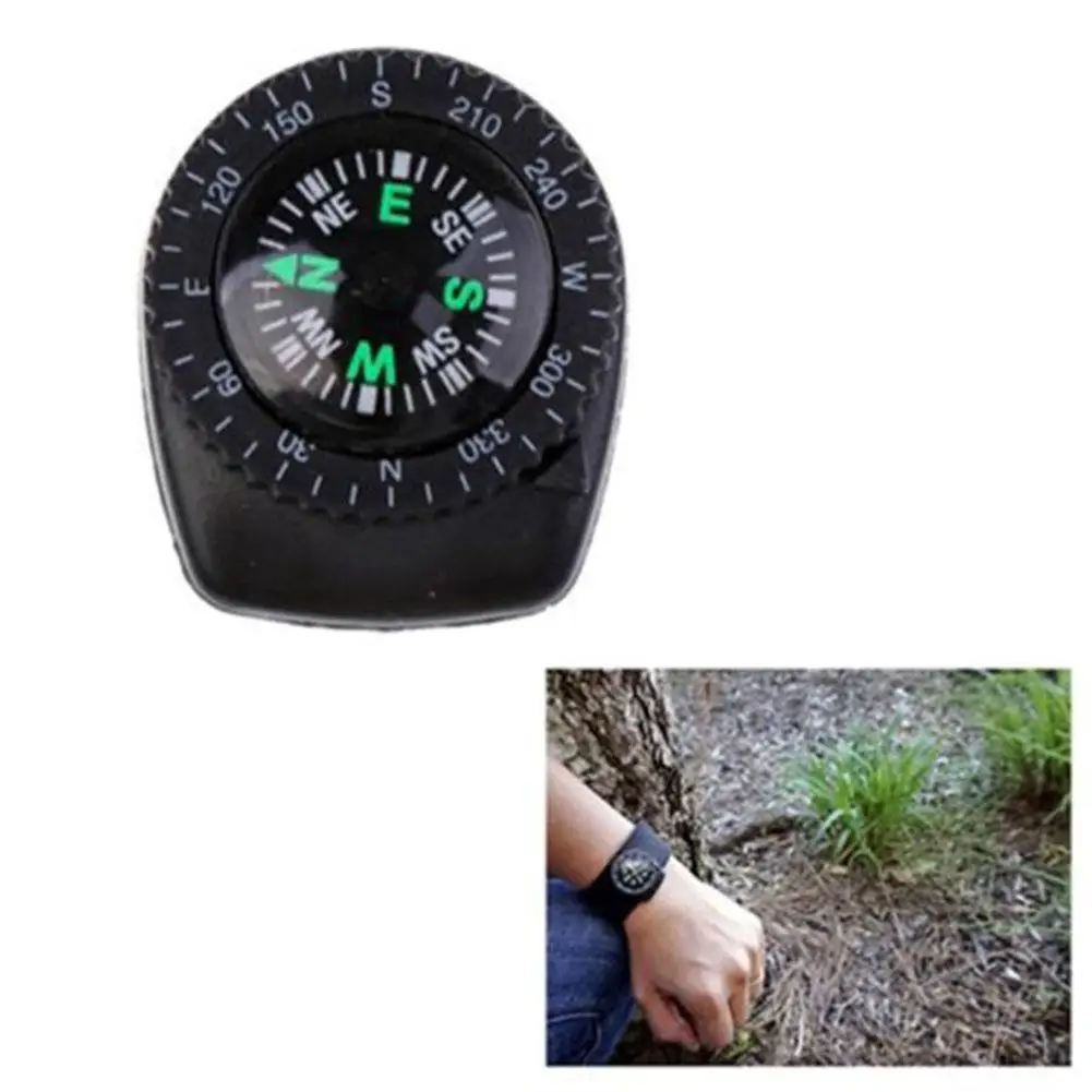 

Outdoor Compass Mini Portable Removable Compass Wrist Clamp for hiking camping