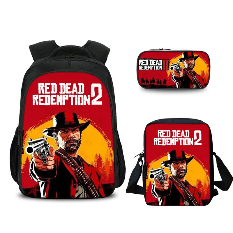 

Redemption Backpack Three-piece Game Periphery Periphery Student Computer Both Shoulders Recite Package Wilderness Will Escort