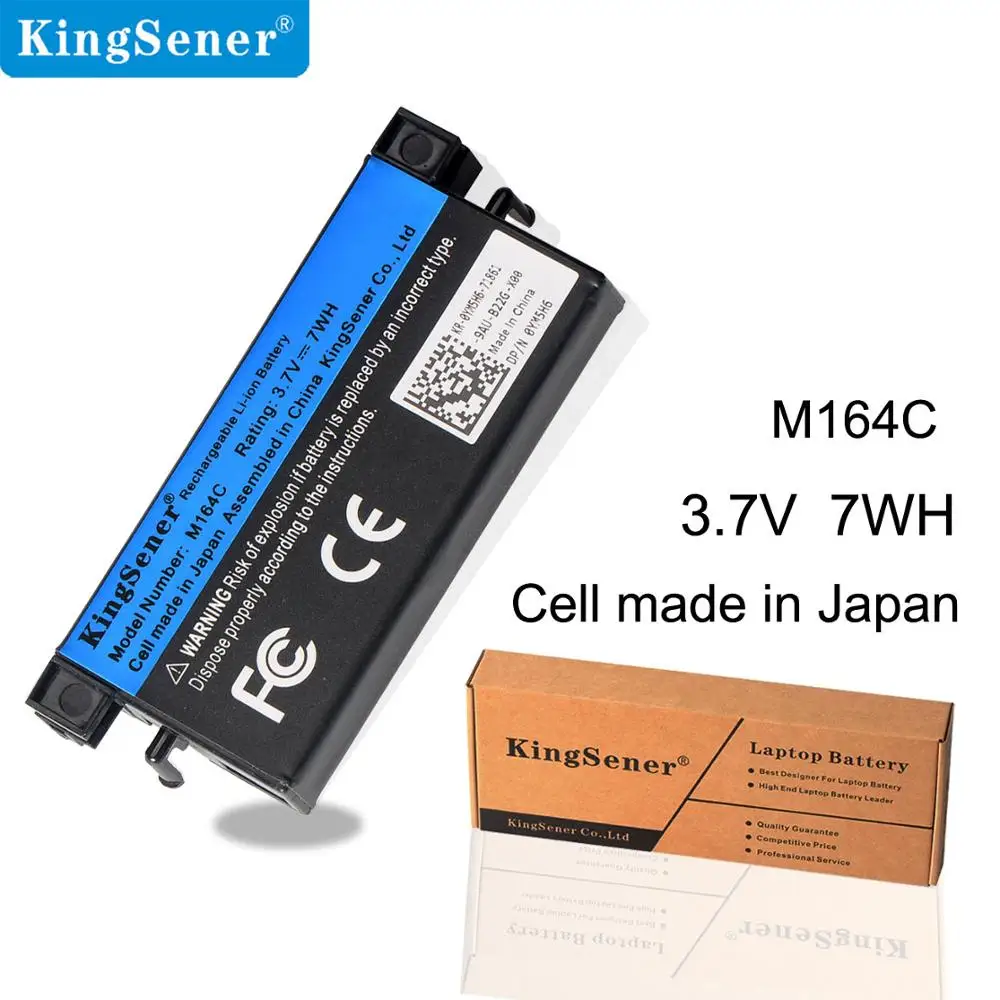 KingSener Новый M164C батарея для Dell Perc 5/E 6/E SAS RAID KR174 M9602 X8483 GC9R0 контроллер 3,7 в 7Wh