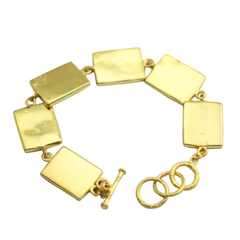 

Beadsnice Brass 14x19 Square Bracelet Setting Bezel Setting Cabochon Base Diy Jewelry Making 11040