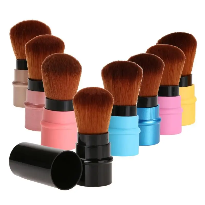 

Retractable Cosmetic Brush Makeup Contour Foundation Blush Brush Tool