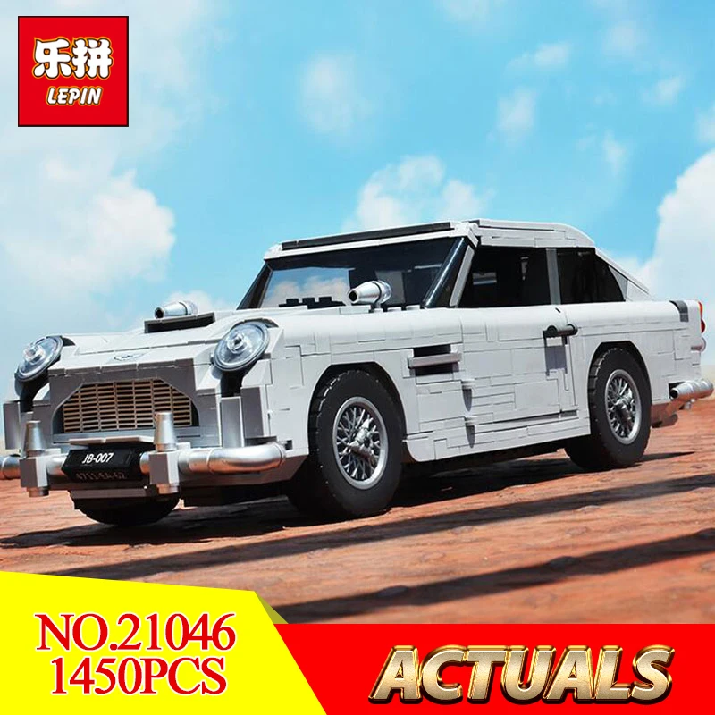 

Lepin 21046 Building Blocks Bricks Compatible Legoing 10262 Creator Expert James Bond Aston Martin Db5 Model Assembled Diy Gifts