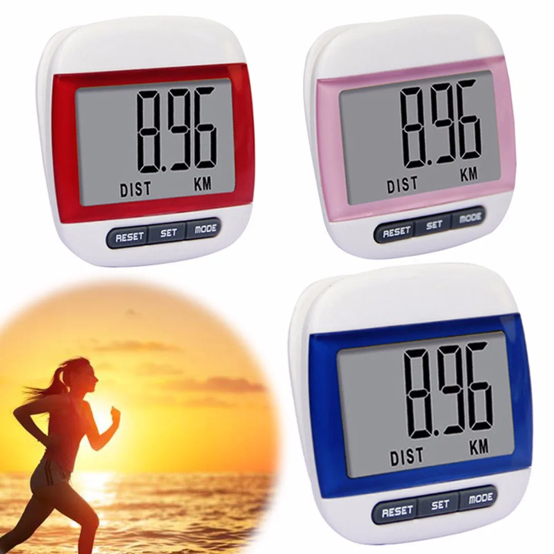 High Quality Multi-Function Mini Waterproof Digital Pedometer Step Movement Calories Counter High Quality Multi-Function Mini Waterproof Digital Pedometer Step Movement Calories Counter