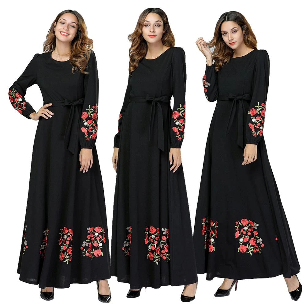 Prom Maxi Long Women Cocktail Dress Abaya Muslim UK Sleeve Islamic Jilbab Kaftan Prom Maxi Long Women Cocktail Dress Abaya Muslim UK Sleeve Islamic Jilbab Kaftan