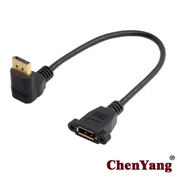 

CY Cable Displayport Display Port 10pcs/lot 20cm Male To Female M/f Extension Lengthen