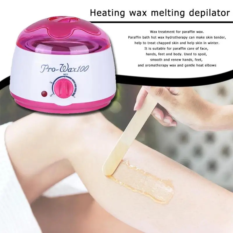  500cc Paraffin Hard Wax Machine Hot Paraffin Wax Warmer Heater Depilatory Wax Bean Hair Removal Too