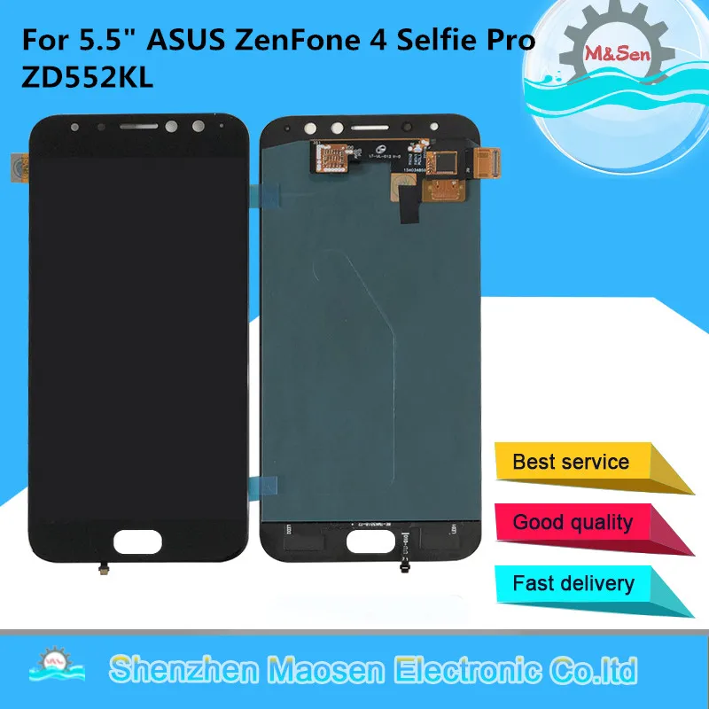 

M&Sen For 5.5" ASUS ZenFone 4 Selfie Pro ZD552KL LCD Screen Display+Touch Panel Digitizer For Asus ZD552KL Display Screen Repair
