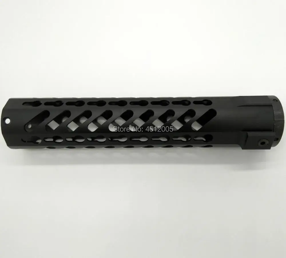Keymod трубчатое цевье винтовка Стиль ar 15 Handguard 10 дюймов|Кронштейны и аксессуары для