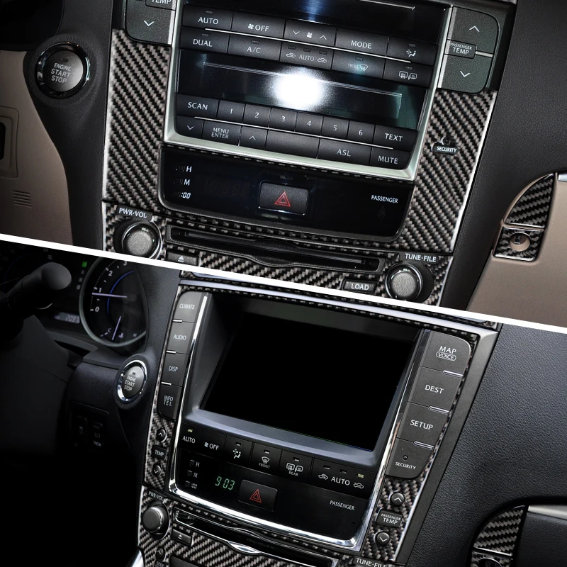 Внутренняя отделка для LEXUS IS250C300 350C кондиционер из углеродного волокна CD